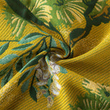 Jungle Style Double-Sided Cotton Gauze Blanket – All-Season Reversible Throw