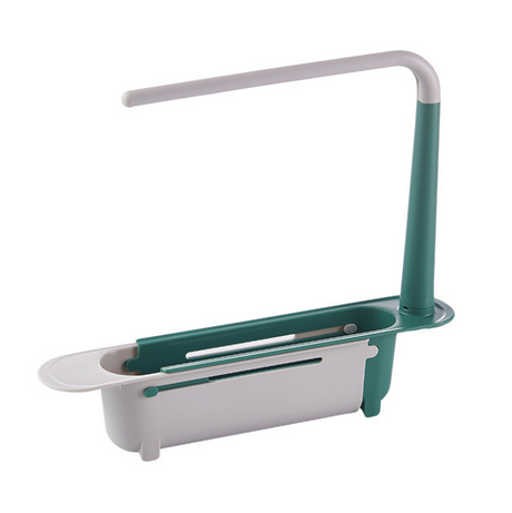 Retractable Kitchen Water Rack & Vegetable Drain Basket Julia M Home & Kitchen