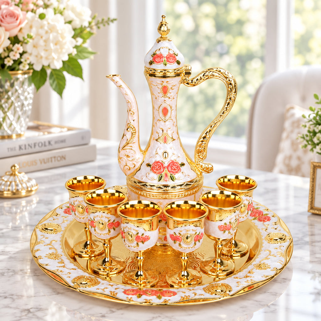 Rosaline Palace Decorative Wine Set