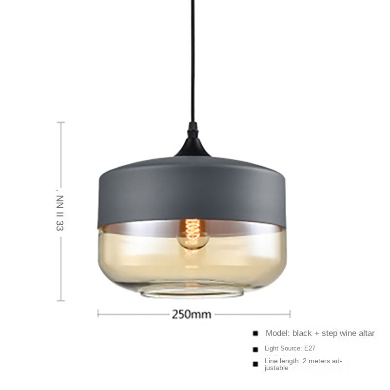 Industrial Style Pendant Light - Single Head Creative Design