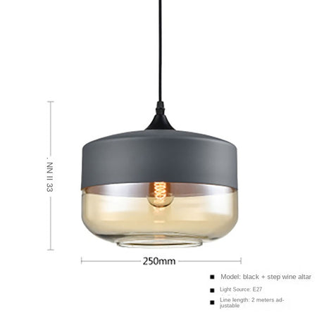 Industrial Style Pendant Light - Single Head Creative Design