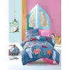 Kelly Pink Ranforce Cotton Duvet Cover Set Single Size