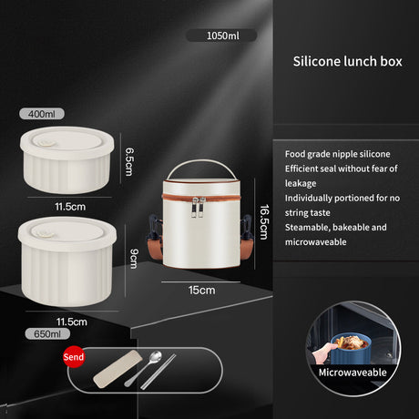 Insulated lunch box, portable lunch box soup bowl Congee cup soup pot