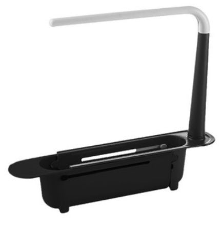 Retractable Kitchen Water Rack & Vegetable Drain Basket Julia M Home & Kitchen