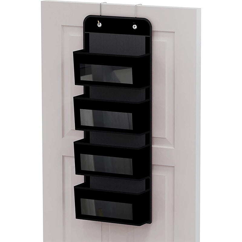 5 - Shelf Hanging Storage: Anti - Tilt, 5 large pockets. Good for bedroom, bathroom, living room (behind - door use). - Julia M LifeStyles
