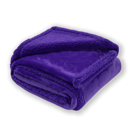 Waterproof Sherpa Fleece Blanket Pad - Plush & Cozy Comfort
