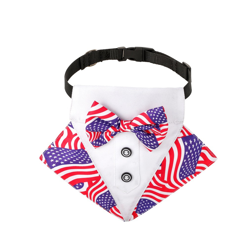 British Style Wedding/Holidays Dog Bibs & Triangle Scarves Julia M Home & Kitchen