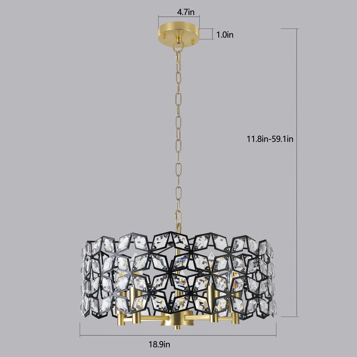 The Aurelia™ Crystal Chandelier – Statement Lighting for Refined Interiors