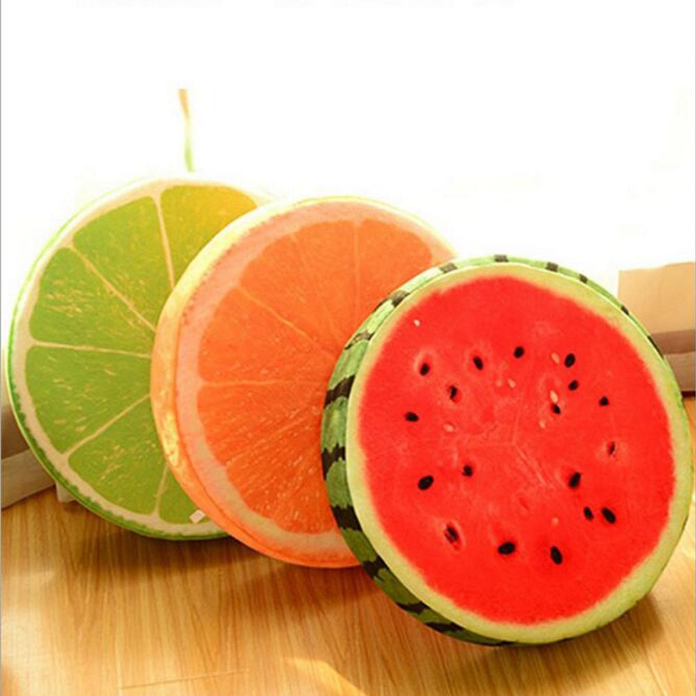 New Cute Creative 3D Summer Fruit PP Cotton Cushion - Julia M LifeStyles