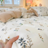 Aesthetic Floral Bedding Set - Twin to Queen Duvet Cover with Pillowcases Julia M LifeStyles