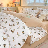 Aesthetic Floral Bedding Set - Twin to Queen Duvet Cover with Pillowcases Julia M LifeStyles