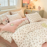 Aesthetic Floral Bedding Set - Twin to Queen Duvet Cover with Pillowcases Julia M LifeStyles