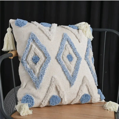 Affordable Luxury Style Tassel Bohemia B & B Living Room Pillow - Julia M LifeStyles