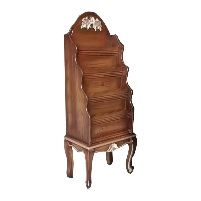 American Country Wooden Magazine and Book Storage Shelf - Julia M LifeStyles