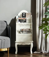 American Country Wooden Magazine and Book Storage Shelf - Julia M LifeStyles