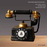 American Retro Clock Small Ornaments Home Decorations Living Room Desk Clock Desktop Clock For Home Bedroom Desk Clock Mute - Julia M LifeStyles