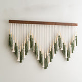 Handmade woven tapestry background decoration Bohemian home decoration wall hanging