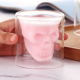 European Style Double Layered Skull Glass - Creative Insulated Beer and Water Cup