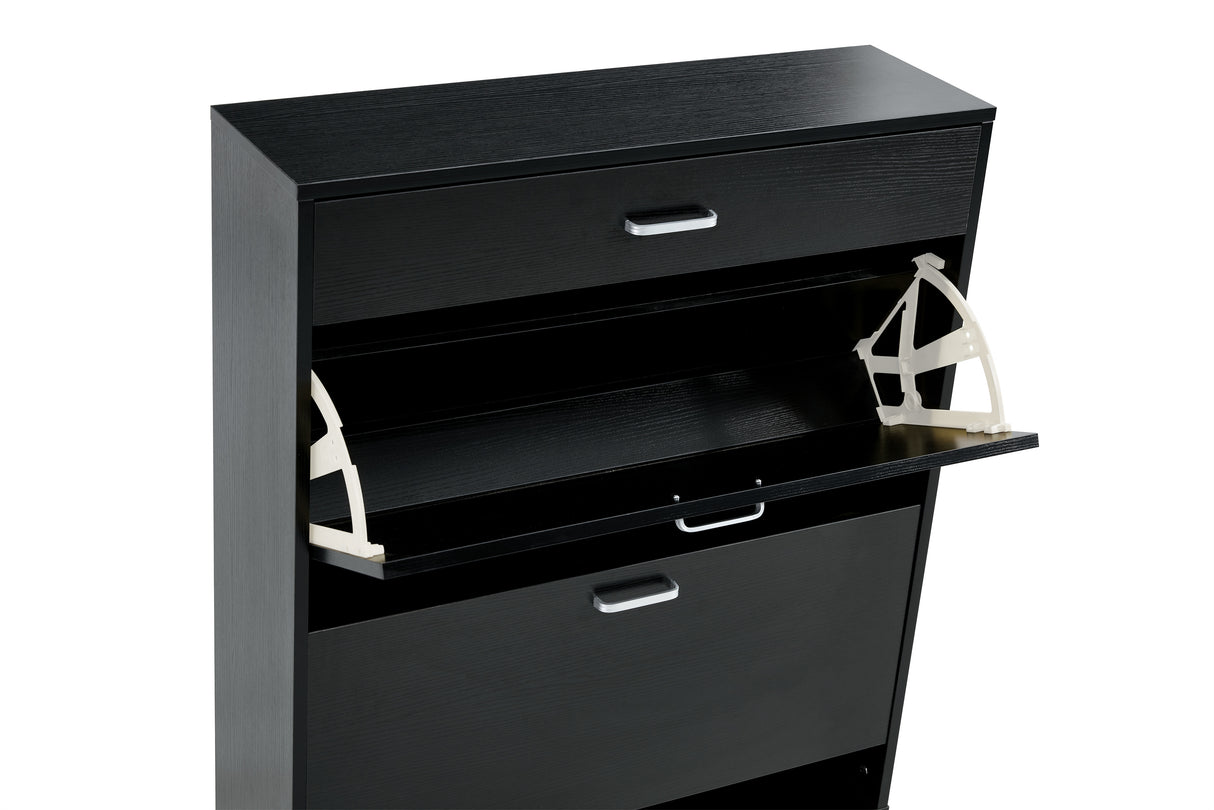 Shoe Cabinet , Shoe storage shelves, Grey - Julia M LifeStyles