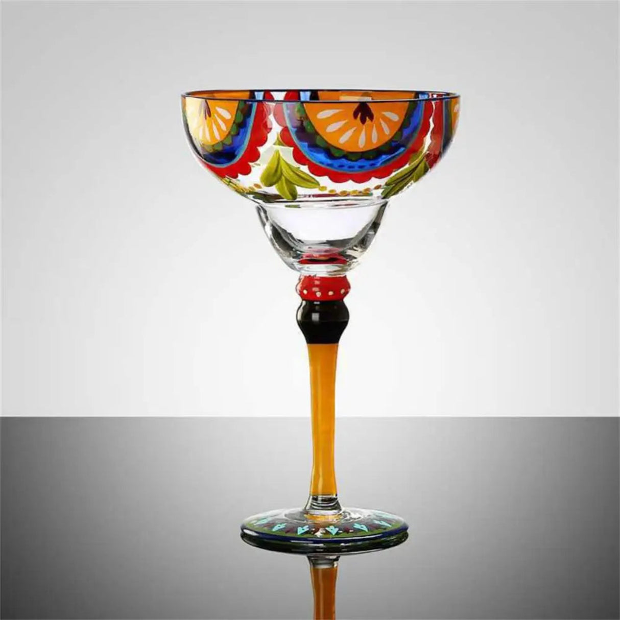 Colorful Wine Glasses Cups Cocktail Goblet Champagne Cup