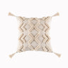 Tassels Cushion Cover 45x45cm Beige White Pillow Covers Decorative Pillow Case Square Home Boho Decor Macrame Pillowcase
