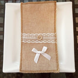 Christmas knife and fork set, Christmas decoration, restaurant decoration, hotel decoration, linen cloth, Christmas knife and fork set Julia M Home & Kitchen