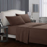 Pure Color Bedding Set Bed Linens Flat Sheet+Fitted Sheet+Pillowcase Queen/ King Size Gray Soft comfortable white Bed set40 - Julia M LifeStyles