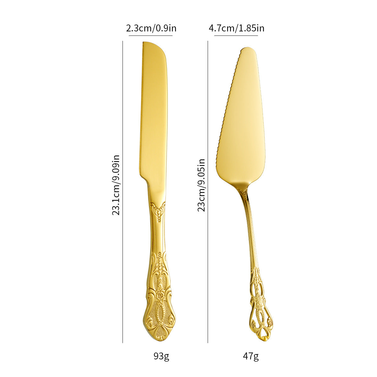 Royal Cake Serving Set