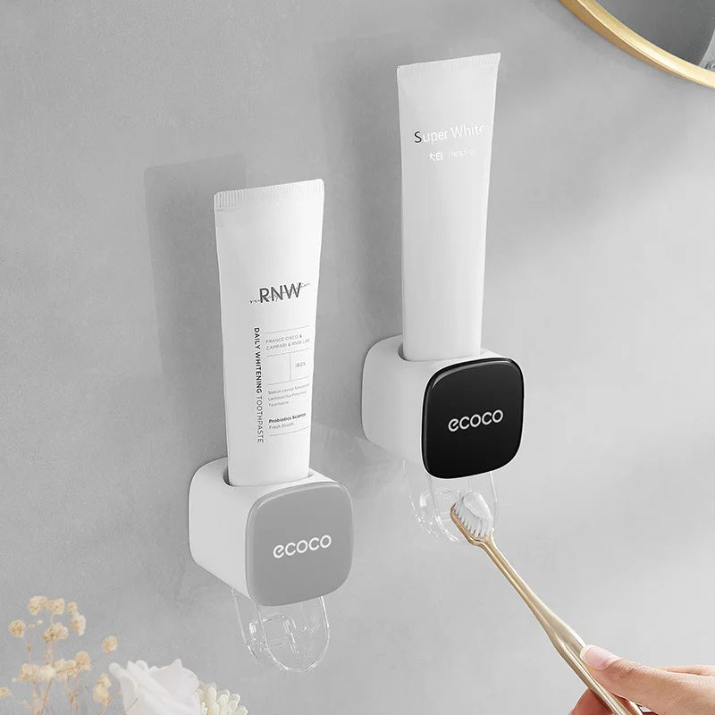 Premium Wall-Mounted Automatic Toothpaste Dispenser with Dust-Proof Design