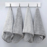 Bamboo Charcoal Antibacterial Face Towel for Men and Women - Julia M LifeStyles