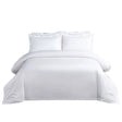 Barcaton Elegant Four-Piece White Hotel Suite Bedding Set - Julia M LifeStyles