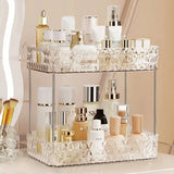 Bathroom Organizer Shelf Home Kitchen Acryl Storage Rack Large Capacity Skincare Cosmetic Liptick Shampoo Desktop Holder - Julia M LifeStyles