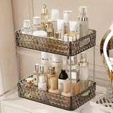 Bathroom Organizer Shelf Home Kitchen Acryl Storage Rack Large Capacity Skincare Cosmetic Liptick Shampoo Desktop Holder - Julia M LifeStyles