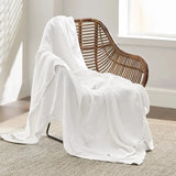 Bedsure 100% Cotton Waffle Weave Lightweight Blanket - Julia M LifeStyles