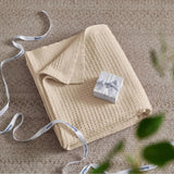 Bedsure 100% Cotton Waffle Weave Lightweight Blanket - Julia M LifeStyles