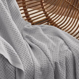 Bedsure 100% Cotton Waffle Weave Lightweight Blanket - Julia M LifeStyles