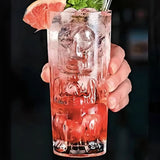 Big Eyes Ghost Face Tiki Cocktail Glass - Julia M LifeStyles