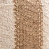 Bohemian Linen Fringed Throw Pillow Cover – Embroidered Decorative Cushion - Julia M LifeStyles