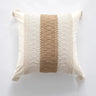 Bohemian Linen Fringed Throw Pillow Cover – Embroidered Decorative Cushion - Julia M LifeStyles
