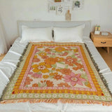 Boho Chic Cotton Blanket - Julia M LifeStyles