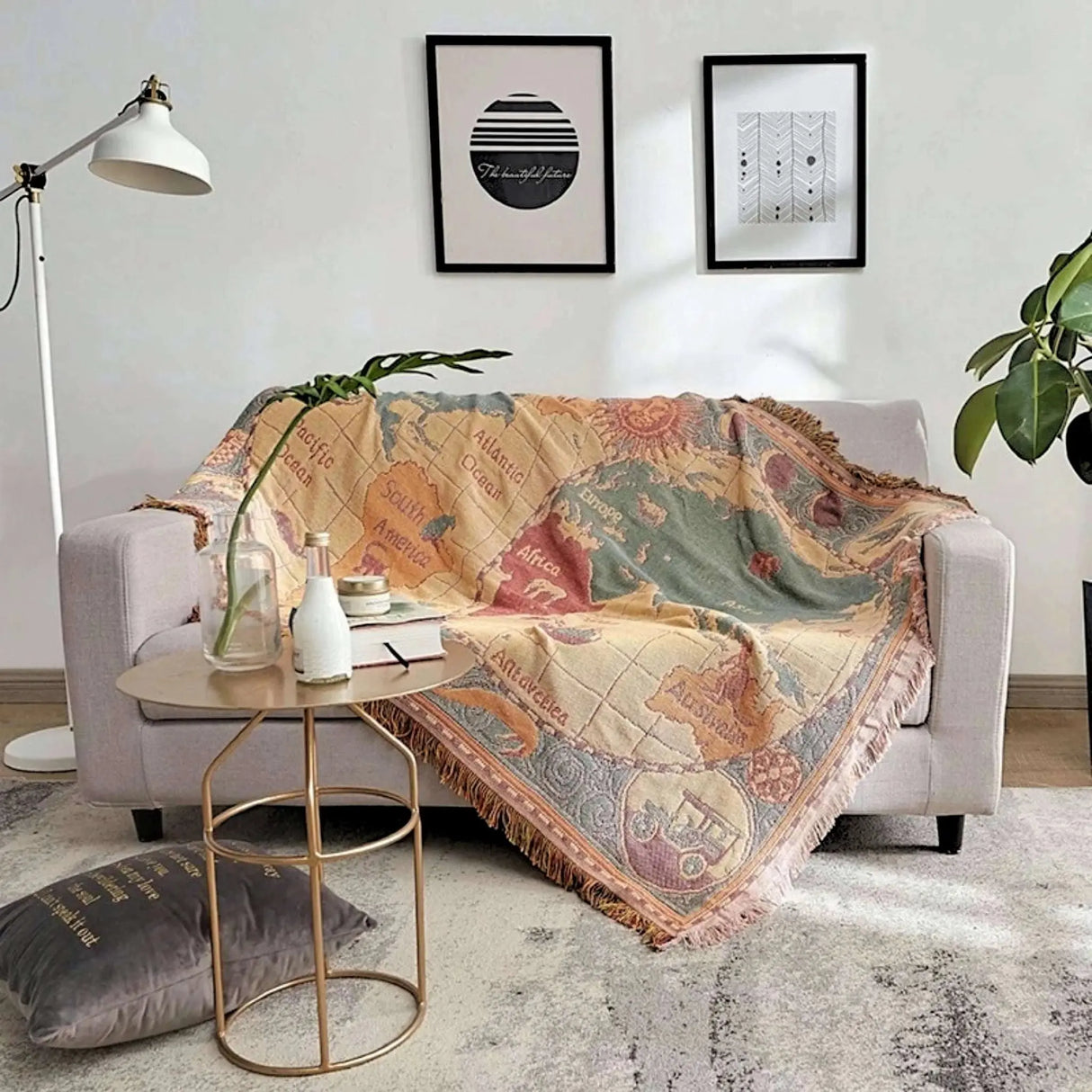 Boho Chic Cotton Blanket - Julia M LifeStyles