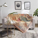 Boho Chic Cotton Blanket - Julia M LifeStyles