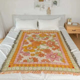 Boho Chic Cotton Blanket - Julia M LifeStyles