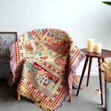 Boho Chic Cotton Blanket - Julia M LifeStyles