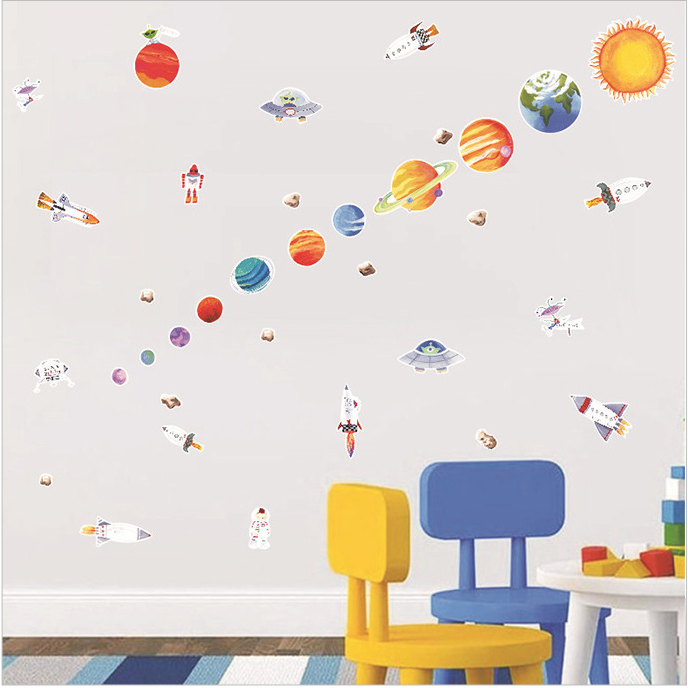 Planets Wall Stickers - Julia M LifeStyles