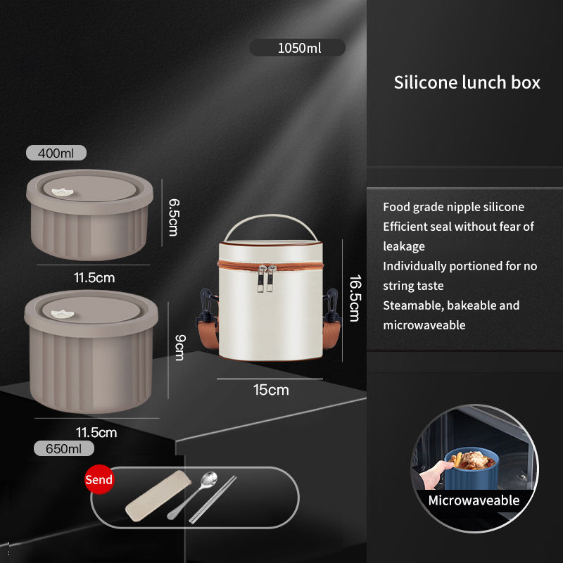 Insulated lunch box, portable lunch box soup bowl Congee cup soup pot