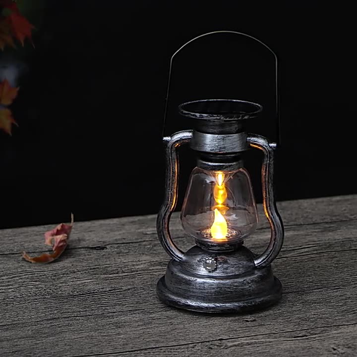 Retro Lantern Kerosene Lamp - Battery Horse Lamp - Julia M LifeStyles