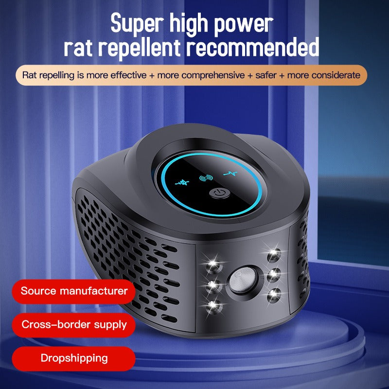 Powerful Mouse Mice Rat Bat Squirrel Insect Repellent Electronic Ultrasonic Rat Repeller