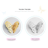 12pcs 3D Hollow Butterfly Wall Sticker for Home Decor DIY Butterflies Fridge stickers  Room Decoration Party Wedding Decor