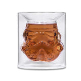 650ml Star Wars White Soldier Glass Jug Storm Trooper Spirit Bottle Empty Crystal Wine Glass Bottle Glass Cup Home Bar Tools eprolo